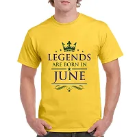 FUNKY STORE Legends are Born in May Printed Dri-Fit Men's T-Shirt_Yellow (FS464_Yellow_XXL)-thumb1