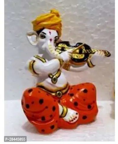 Lord Ganesha Ganesh Ganpati Hindu Figurine Show Peace Murti Idol Statue-thumb0