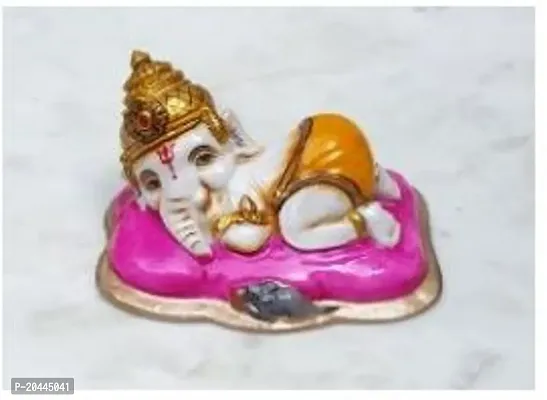 Sleepy Baby Ganesh Statue-thumb0