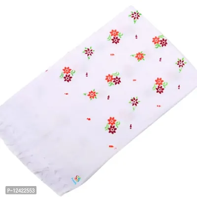 Fassify? 100%Cotton Premium White Printed Bath Towel for Men, Women and Kids. 400gsm; Suitable for Bath, Travel, Hotel, Spa, Gym, Yoga, Saloon, Sports. Pack of 2 pcs. White Color (30x60inch)-thumb3