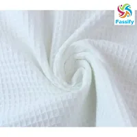 Fassify? 100% Pure Cotton Jacquard PREMIUM ULTRA SOFT WHITE BATH TOWEL for Men, Women and Kids. Size: 30x60inch; 400gsm; Suitable for Bath, Hair, Travel, Hotel, Spa, Gym, Yoga, Saloon, Sports. Pack of 2 pcs. White; (30x60inch)-thumb2