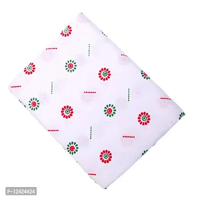 100%Cotton Premium White Printed Bath Towel for Men, Women and Kids. 400gsm; Suitable for Bath, Travel, Hotel, Spa, Gym, Yoga, Saloon, Sports. Pack of 1 pcs. White Printed (30x60inch)