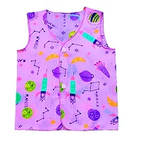 Fassify? Stylish Trendy New Born Baby Unisex (Boy/Girl) Jablas/Vest/Tank Top/Dress/Shirt with FBO,100% Cotton Woven Muslin Soft fabric|Comfortable fitting|Breathable fabric|Stylish print. Multi Color&Design;Pack of 6 pcs-thumb3