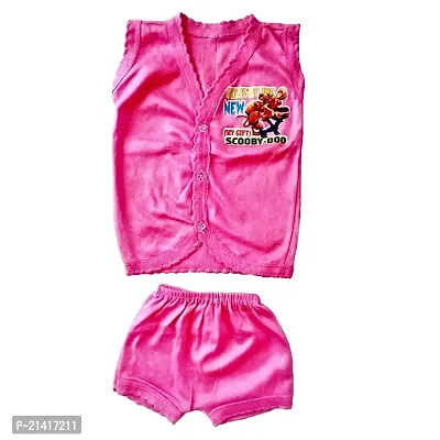 New Born Baby Boy  Girls Stylish Trendy Cute Jablas/Top/T-Shirt and Shorts Dress set . Pack of 5 pc Set (0-3;3-6;0-6 Months)-thumb5
