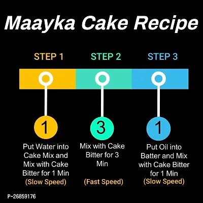 Maayka Premium | Atta Black Forest  Red Velvet Cake Mix-thumb4