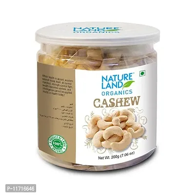 Premium Organic Cashew Nuts Dry Fruits 250gm