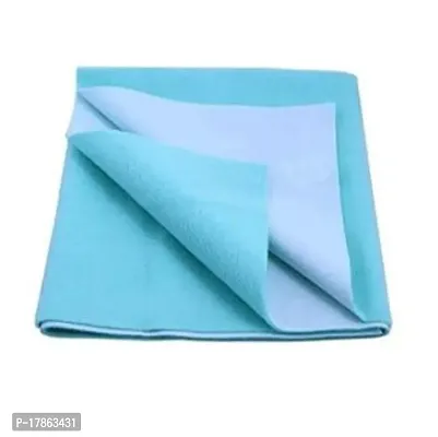 Dry Sheet for Baby, Leak Proof Comfortable Baby Bed Protector, Waterproof Baby Sheet for New Born Baby Small Single-thumb0