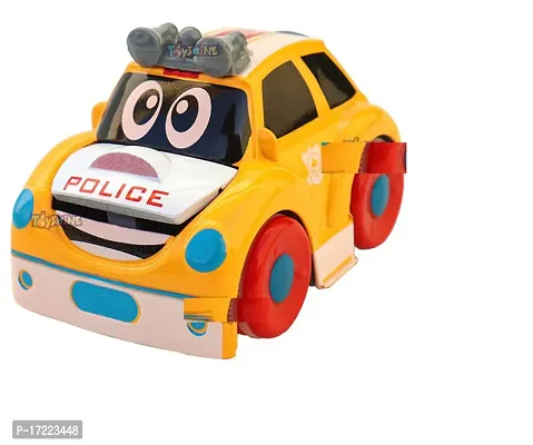 Polcie Car Toy with Friction Power