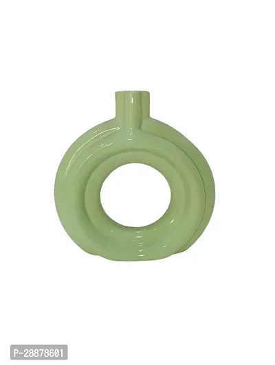 Modern Ceramic Ring Shape Flower Vase