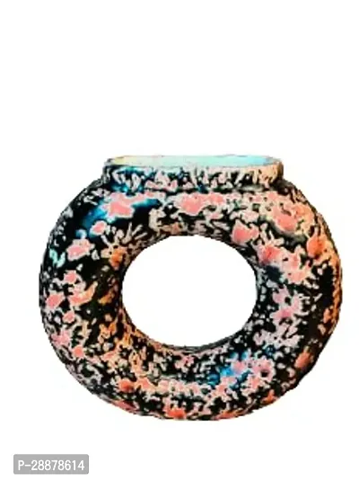 Modern Ceramic Ring Shape Flower Vase