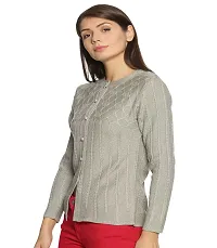 Winter Wear Self Design Sweaters for Women-thumb2