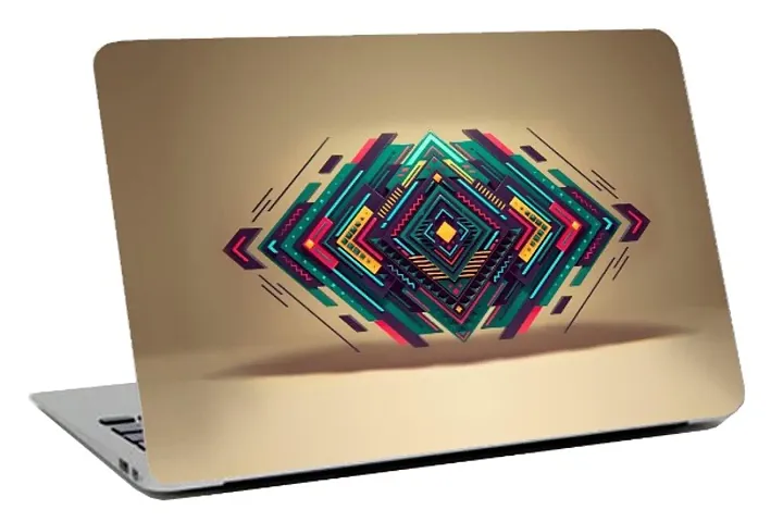 Laptop Skin Sticker 4K Abstract Series for all laptop  Notebook