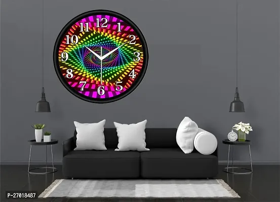 Designer Plastic Analog Wall Clock