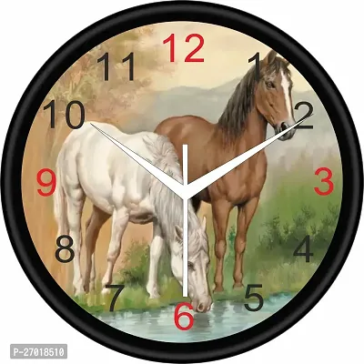 Designer Plastic Analog Wall Clock-thumb0