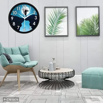 Designer Plastic Analog Wall Clock-thumb0