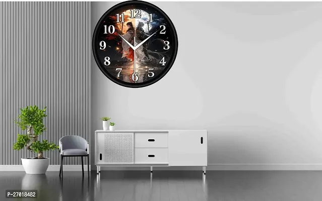 Designer Plastic Analog Wall Clock