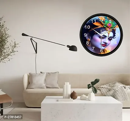 Designer Plastic Analog Wall Clock-thumb0