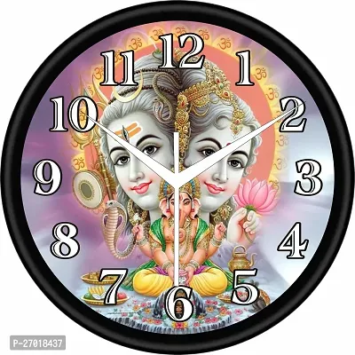 Designer Plastic Analog Wall Clock-thumb0