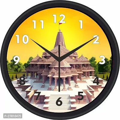 Designer Plastic Analog Wall Clock-thumb0