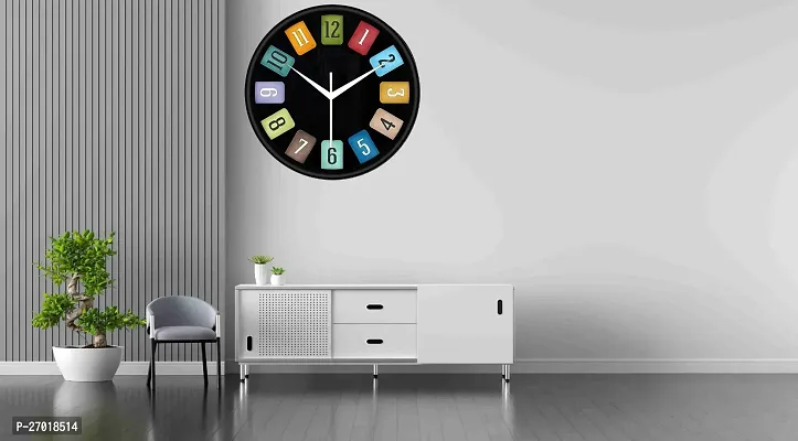 Designer Plastic Analog Wall Clock