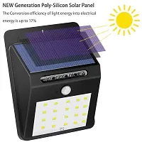 20 Led Solar Motion Sensor Light, Plastic Outdoor Weatherproof for Driveway Garden Path Yard, Multicolor-thumb3