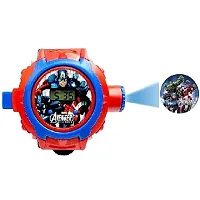 Globe Digital Unisex Child Watch (Multicolour Dial Multi Colored Strap)-thumb4