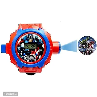 Globe Digital Unisex Child Watch (Multicolour Dial Multi Colored Strap)-thumb5