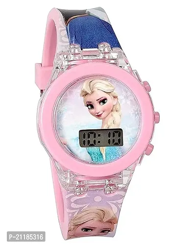 ids Edition 7 Color Disco Digital Led Light Glowing Watches for Girls  Boys - Best Birthday Return Gift (2-8 Years Old)-thumb0