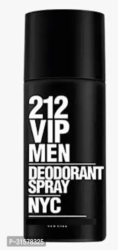 212 VIP MEN BLACK  DEODORANT SPRAY 150 ML-thumb0