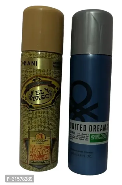 El Paso United Dreams Blue Body Spray Pack Of 2