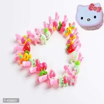Iconic Hair Claw Clips Cartoon Styles Cute Hair Clips for Baby Girls (24 pc) Random Color/Design-thumb0
