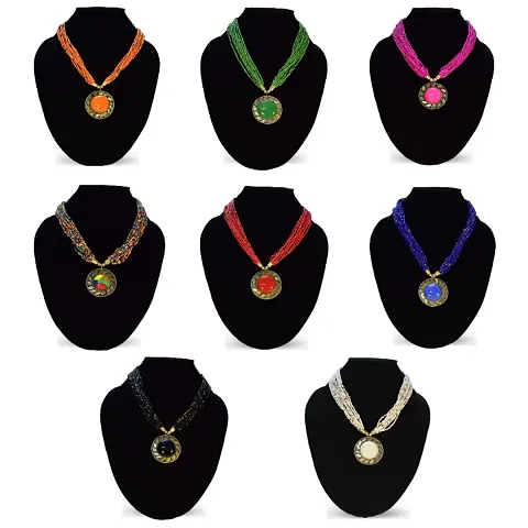 Stylish Pcs Set Beads Necklace for Women and Girls