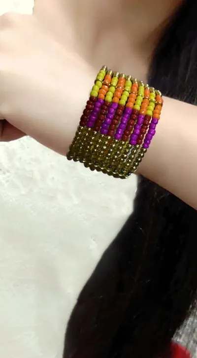 Alluring Colorful Cuff Bracelets