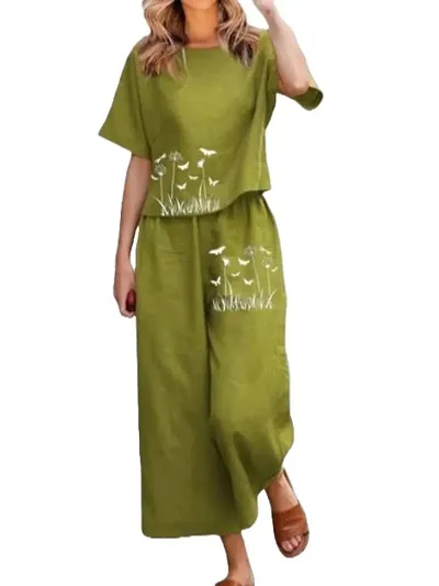 Stylish Linen Co-ord Set for Women