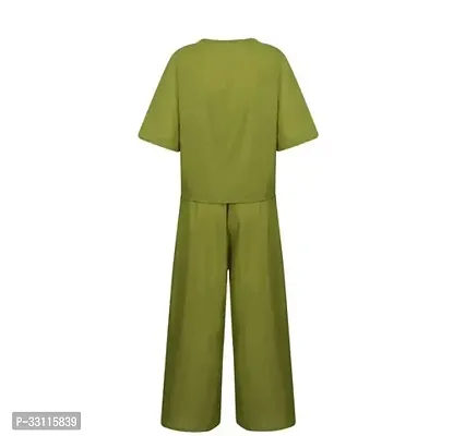 Stylish Linen Co-ord Set for Women-thumb2