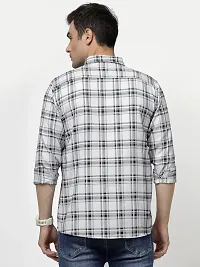 Stylish Multicoloured Cotton Long Sleeves Checked Casual Shirt for men-thumb1