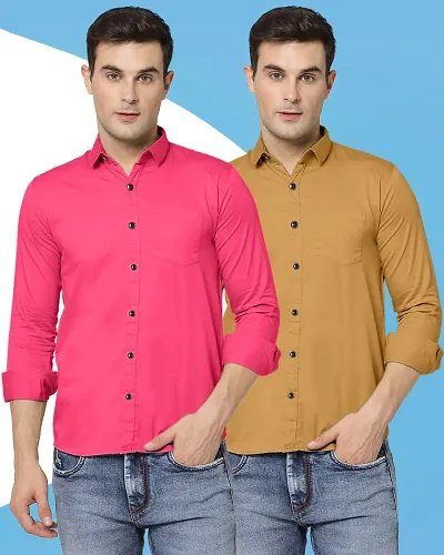 Pure Cotton Printed Shirts For Men