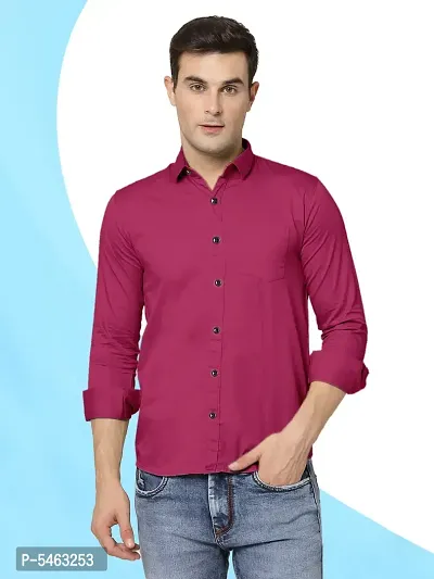 Men's Pure Cotton Casual Shirt-thumb0