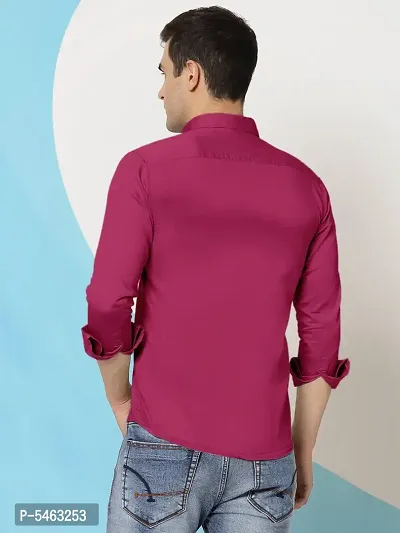 Men's Pure Cotton Casual Shirt-thumb3