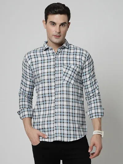 Cotton Solid Regular Fit Casual Shirt