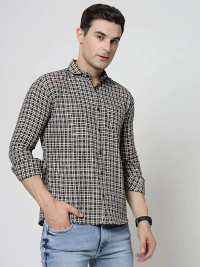 Trendy Multicoloured Long Sleeves Shirts for Men