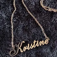 Name Pendent Customized Any Name For Gift 14k Gold SmilePlace Handmade Charms Jis Name Se Pandent Banwana Hai Bo Name Customer Address Me Lekdejeya !!-thumb1