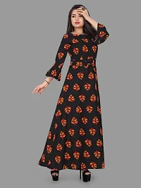 Stylish Crepe Printed Kurta For Women-thumb4