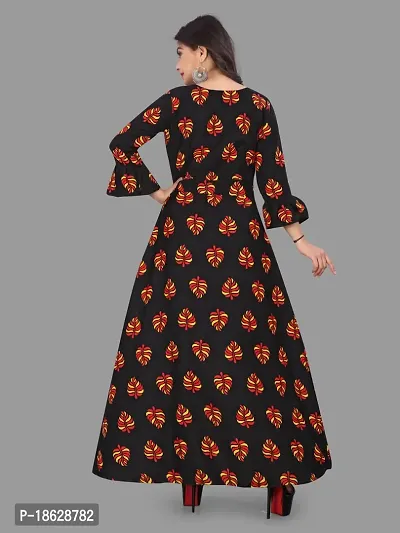 Stylish Crepe Printed Kurta For Women-thumb4