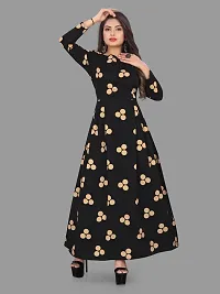 Stylish Crepe Printed Kurta For Women-thumb3