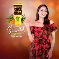 Parampara Ayurved Gold Aloe Vera Face Wash Nourishing Skin Cleansing Gel for Radiant Glowing Complexion 60ml-thumb3