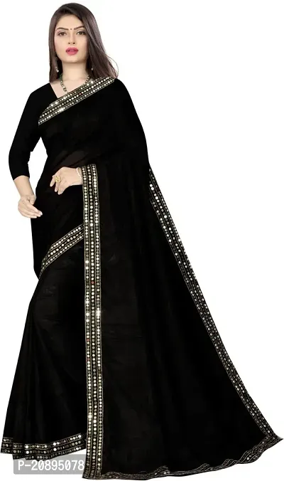 Elegant Black Color Silk base Plitting Party Wear Saree With Same Color  Blouse Be the first to review this product in Mumbai at best price by  Kreeva Com - Justdial