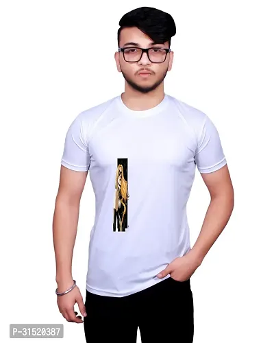 Stylish Polyester T-Shirt for Men-thumb0