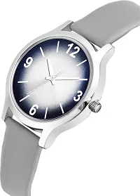 Trex MTT Synthetic Leather Grey Unique Dial Wrist Analog Watch For Women-thumb1