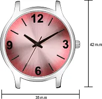 Trex MTT Synthetic Leather Pink Unique Dial Wrist Analog Watch For Women-thumb3